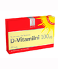 Tolonen D-vitamiini 100 mcg 60 kaps