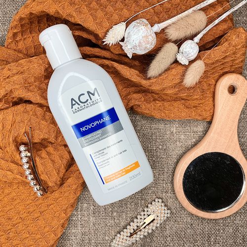 ACM Novophane Energizing schampo mot håravfall, 200 ml