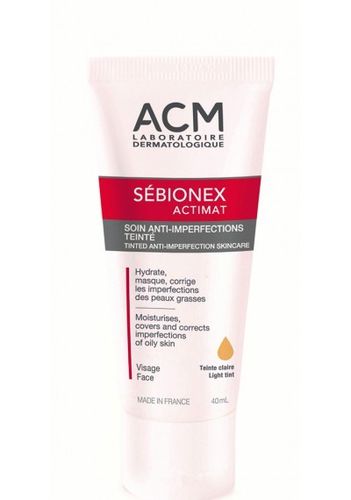 ACM Sebionex Actimat färgad dagkräm för problemhy, 40 ml