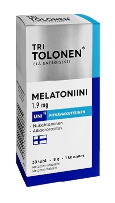 Melatoniini 1,9 mg 30 tabl