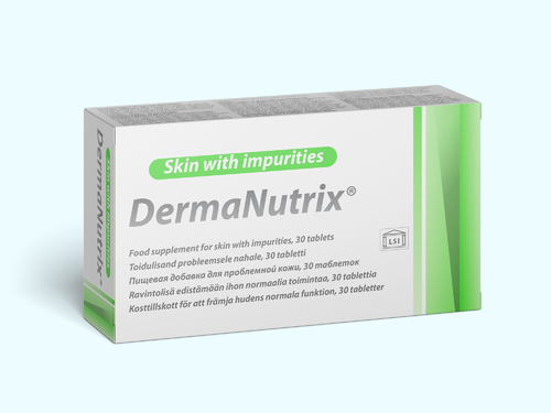 Dermanutrix Acne Prone Skin 30 tablets