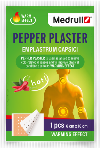 Medrull Pepper Plaster перцовый пластырь 6x10 cm 1 шт.