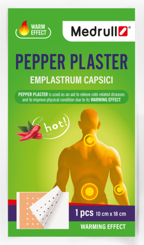 Medrull Pepper Plaster перцовый пластырь 10x18 cm 1 шт.