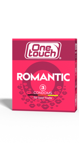 One Touch ROMANTIC kondomer 3 st.