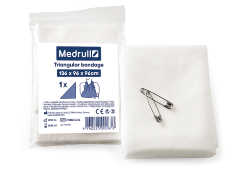 Medrull Triangular bandage 136x96x96mm 1 pcs