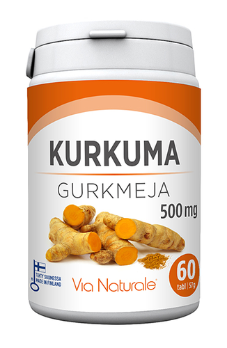 Gurkmeja 500 mg 60 tabletter (nyhet!)