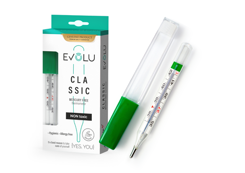 EVOLU Classic klinische kwikvrije thermometer