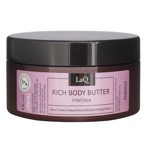 Laq Peony - Rich Body Cream 200 ml