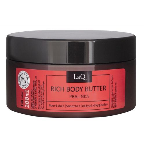 LaQ Täyteläinen vartalovoide Praline Rich Body Cream 200 ml