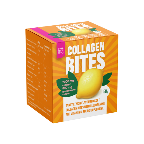 Eternal Youth Collagen lemon bites 30 pcs  коллагеновые конфеты